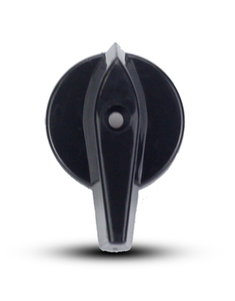 F Type handle knob Black