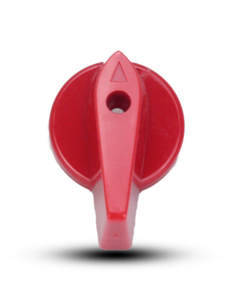F Type handle knob Red