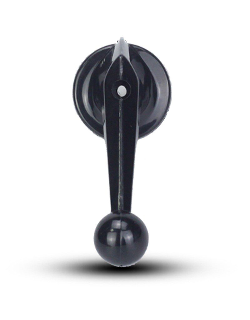 K Type handle knob Black