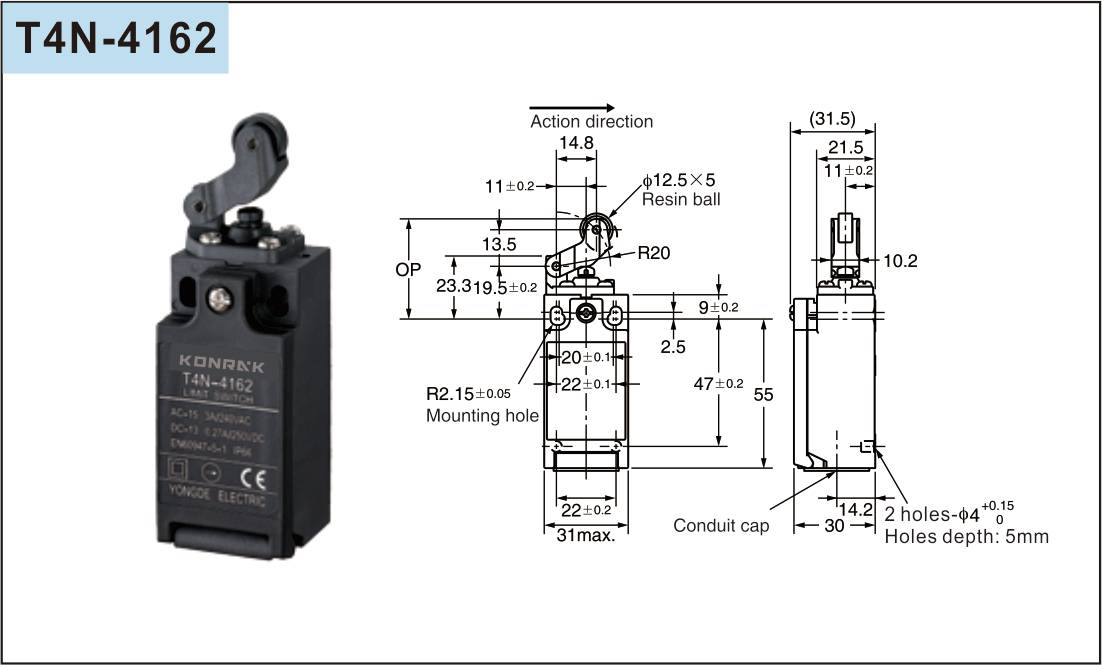 Limit Switches T4N-4162